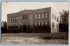 Wadena Minnesota MN Postcard RPPC Photo Parochial School Campus Building 1910 picture