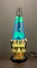 Custom Frankenstein Halloween Lava Lamp 3D Sculpted Halloween Rare Collectible picture