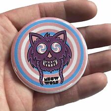 Meow Wolf Button Pin picture