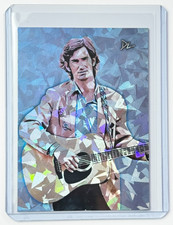 Townes Van Zandt Limited Artist Signed “Songwriting Icon” Refractor Card 1/1 picture