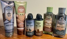 Bath & Body Works Star Wars Mandalorian Grogu Body Care Set Lot of 6 NEW picture