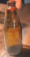 Vintage Anheuser Busch Beer Bottle. Embossed With Eagle, Olympic Rings, & USA picture