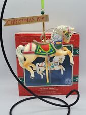 Enesco Treasury of Christmas Ornaments - Santa's Steed - 1991 - MIB picture