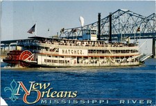 The Steamboat Natchez, New Orleans, Louisanna, 4x6 Postcard picture