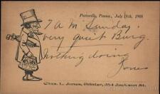 1908 Correspondence Card,Chas. L. Jones,Printer,Pottsville,Penna.,PA Postcard picture