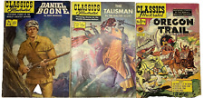3-Classics Illustrated Comics 1950-1953 Daniel Boone, Oregon Trail- The Talisman picture