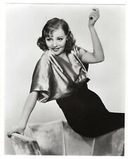 TALLULAH BANKHEAD GOWN ALLURING POSE STUNNING PORTRAIT 1970s ORIG PHOTO 374 picture