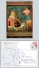 Assisi Giotto Basilica San Francesco Stigmatization Postcard Italy 2003 picture