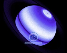 SATURN RINGS HEATING UPPER ATMOSPHERE 8X10 PHOTO picture
