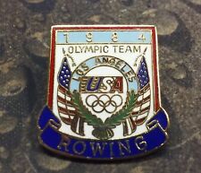 1984 Rowing Olympic Team Los Angeles USA vintage pin badge picture