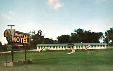 Wapello Motel, Highway 34, Ottumwa, Iowa IA - Vintage Chrome Postcard c1965 picture