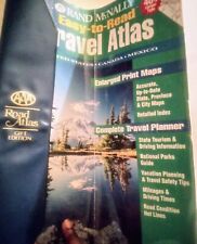Vintage AAA Road Atlas Rand McNally Easy-To-Read Gift Edition USA,Canda, Mexico  picture