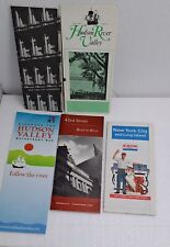 5 x Vintage Maps & Visitor Guides New York City Hudson Valley Long Island picture