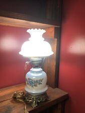 hurricane lamps vintage floral 19” Tall picture