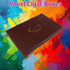 Ozgener Pi Synesthesia 2024 Empty Wooden Cigar Box 11x7.5x1.5 picture