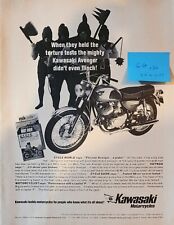 1968 Cycle Guide original Kawasaki Vintage Motorcycle Ad picture