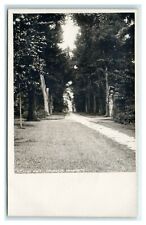 Postcard McCosh Walk, Princeton University NJ 1906-1915 RPPC J2 picture