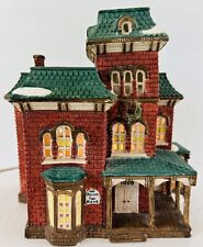 Vintage Dept 56 Home Town Boardinghouse 06700 Christmas Village Lighted House picture