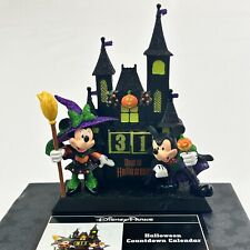 Disney Parks Halloween Countdown Calendar Dracula Mickey Witch Minnie Figurine picture