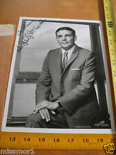 1968 Governor John McKeithen signed photo in Louisiana official state w/envelope picture