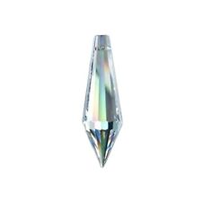 Clear Asfour Crystal, Drop Prisms, 38mm #432  Crystal Prism - 1 Hole picture