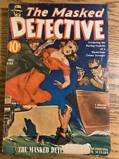 The Masked Detective Pulp Magazine Fall 1940 - First Issue picture