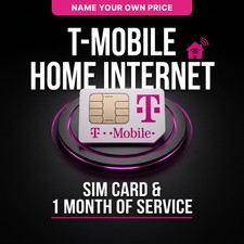Unlimited Data 5G T-Mobile Home Internet 1 Month Prepaid SIM (See Description) picture
