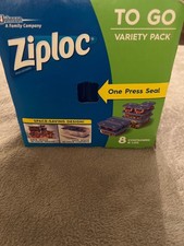 Ziploc To Go Variety Pack Food Storage Containers with Lids, 8 Count picture