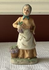 Vintage WIW Porcelain Figurine Made in Korea, 6” Tall picture