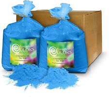 Holi Color Powder Gender Reveal 10 LBS Blue  ***FREE SHIPPING*** picture