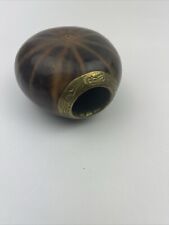 Vintage YERBA MATE GOURD Cup  Argentina 3” picture