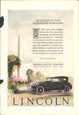 1924 LINCOLN MOTOR COMPANY (FORD) antique magazine advertisement THE PHAETON picture