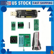 BIOS EEPROM Repair Tool CH341A USB Programmer SOP8 Clip 1.8V Adapter picture