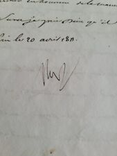 SUPER RARE Napoleon Bonaparte 1811 Signed Letter To The Duke de Feltre  picture