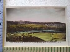 Postcard Junction of North & South Thompson Rivers Kamloops British Columbia picture