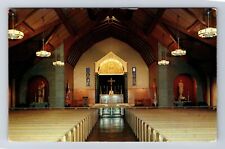 North Andover MA-Massachusetts, Merrimack College Church, Vintage Postcard picture