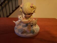 2010 Enesco My Heart is Covered in Paw Prints Precious Moments Figurine Ltd Ed picture