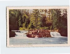 Postcard Beautiful Mountain Waterfalls picture