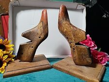 Pair Of Vintage Cobbler Shoe Bookends - 7