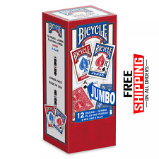 Bicycle Jumbo Faces Playing Cards - 12 pks. picture