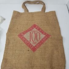 Ralston Purina 100th Anniversary Burlap Bag Large 1894-1994 Celebration picture