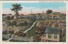 Old Burial Hill Marblehead Massachusetts Postcard picture