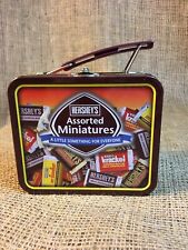 2010 Retro “Hershey Assorted Miniatures“ Metal Lunchbox / Candy Tin picture