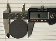 ~40g YBCO Superconductor Puck. 40mm Diameter, 7.7mm Thickness. YBa2Cu4O7-x picture