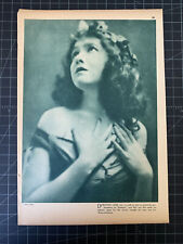 Vintage 1919 Dorothy Gish Photoplay Portrait picture