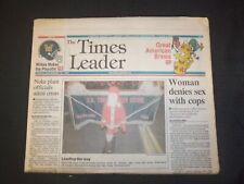 1993 NOVEMBER 19 WILKES-BARRE TIMES LEADER- WOMAN DENIES SEX WITH COPS - NP 7561 picture