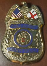 1989 PRESIDENT BUSH BADGE #5 PRINCE GEORGE'S COUNTY POLICE INAUGURATION  picture