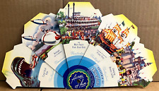 RARE - 1955 Disneyland Park Souvenir Fan 
