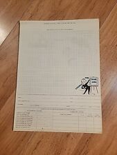 Vintage 1950's American District Telegraph Suggestion Form ADT picture