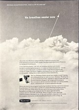 Beckman Instruments Hypoxia Oxygen Sensor Fullerton CA Vtg Print Ad 1963 picture